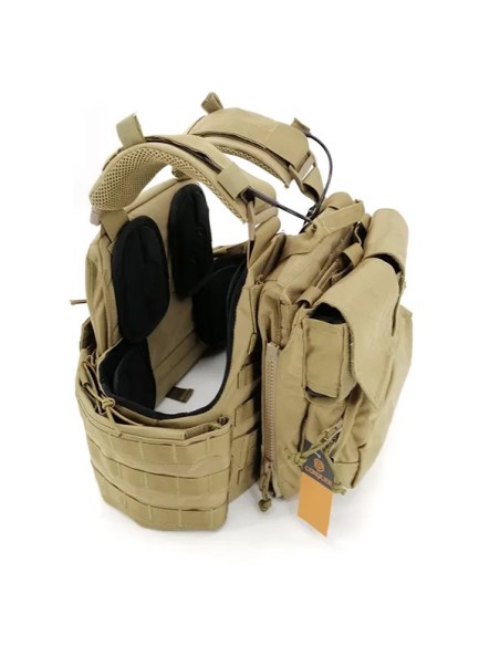 chaleco-conquer-apc-set-completo-tan-material-textura