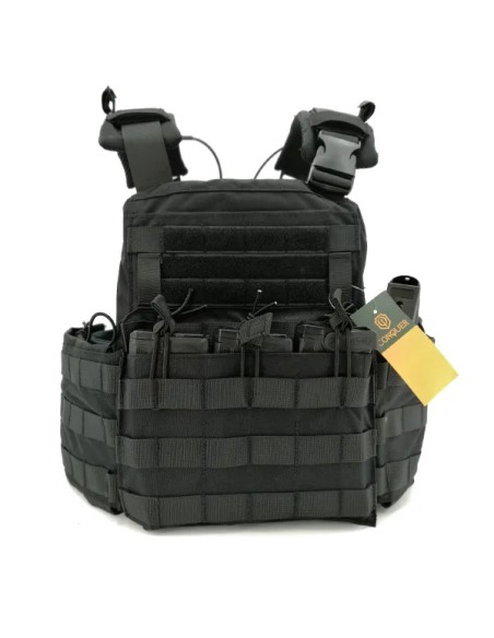 chaleco-conquer-apc-negro-textura-material