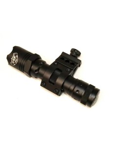 montura-linterna-25mm-airsoft-accesorios-tacticos-alta-calidad-frontal 2