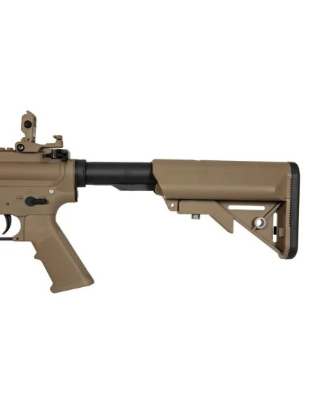 Specna-ARMS-SA-C19-COR-TAN-airsoft-rifle-front-view