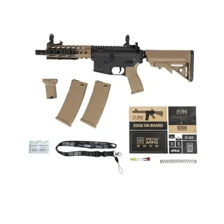 Specna ARMS RRA SA-E12 HT EDGE RRA Carbine Half-Tan - AirSoftYecla.es