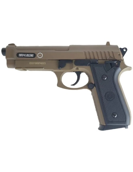 pistola-taurus-pt92-corredera-metal-vista-frontal
