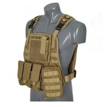 Chaleco Vest Plate TAN - AirSoftYecla.es