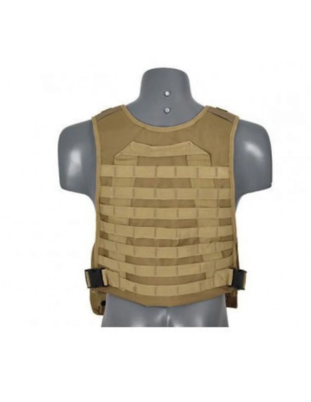 chaleco-vest-plate-tan-lateral