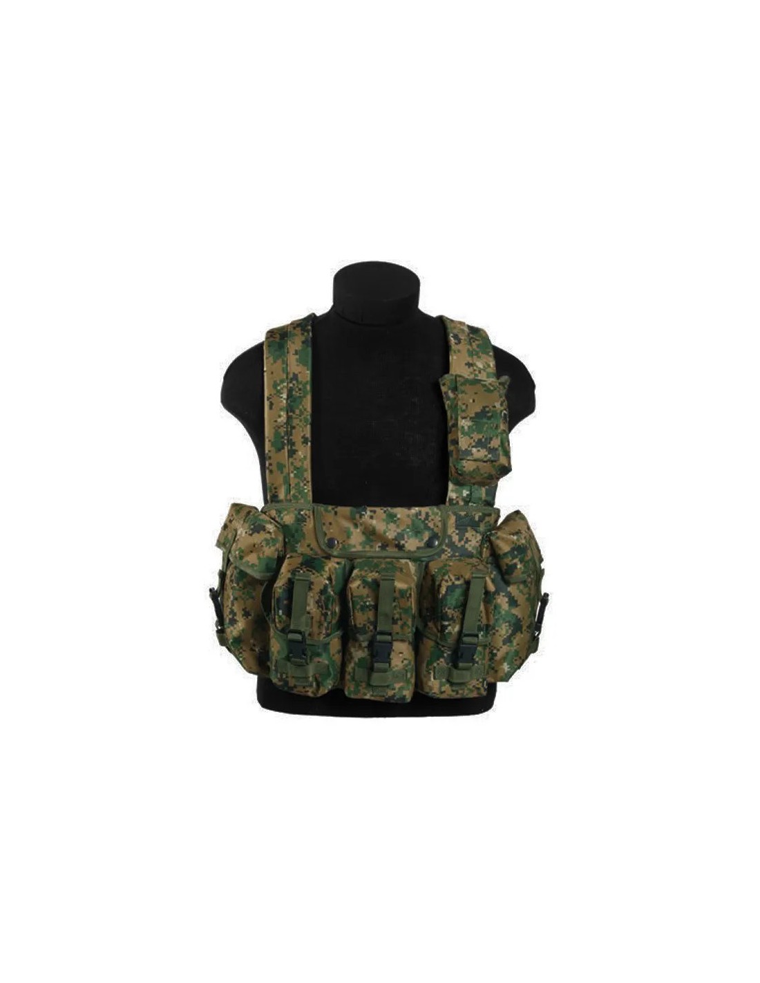 Chaleco táctico de pecho 6 bolsillos Marpat