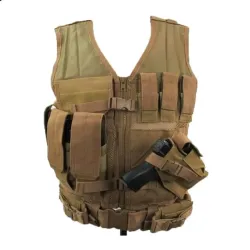 Chaleco Tactico VX-200 con pistolera y ceñidor - AirsoftYecla.es