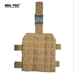 Panel Molle para Pierna Mil-Tec TAN - AirSoftYecla.es