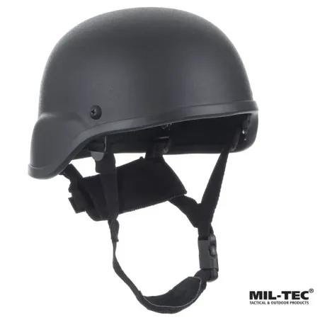 MIL-TEC US COMBAT HELMET M.I.C.H. BLACK - AirSoftYecla.es