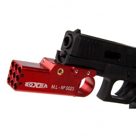 Zoxna mini lance-grenades pour pistolet rouge