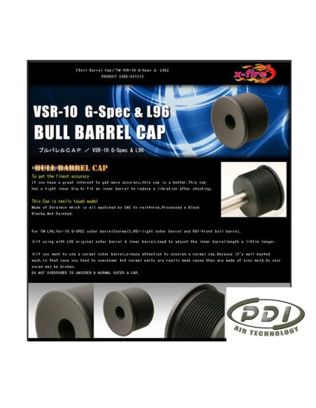 PDI-bull-barrel-cap-innovative-design