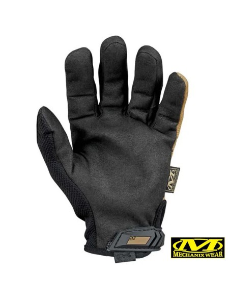 Mechanix-guantes-original-coyote-negro-detalle