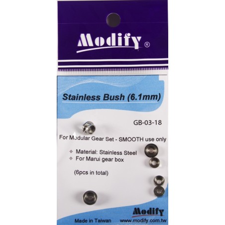 Bagues de 6,1 mm pour engrenages lisses Modify modulaires