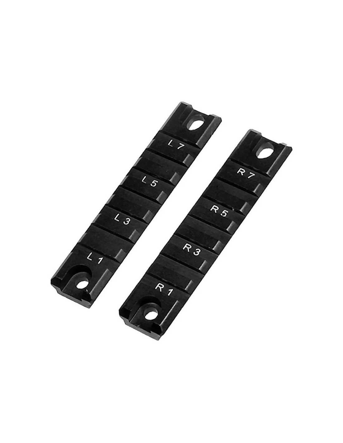 RAÍLES PICATINNY G36 CORTOS PAR