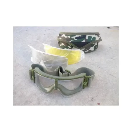 Gafa proteccion con 3 lentes negro