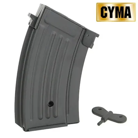 Cargador alta capacidad AK 120 bbs corto Cyma - AirSoftYecla.es