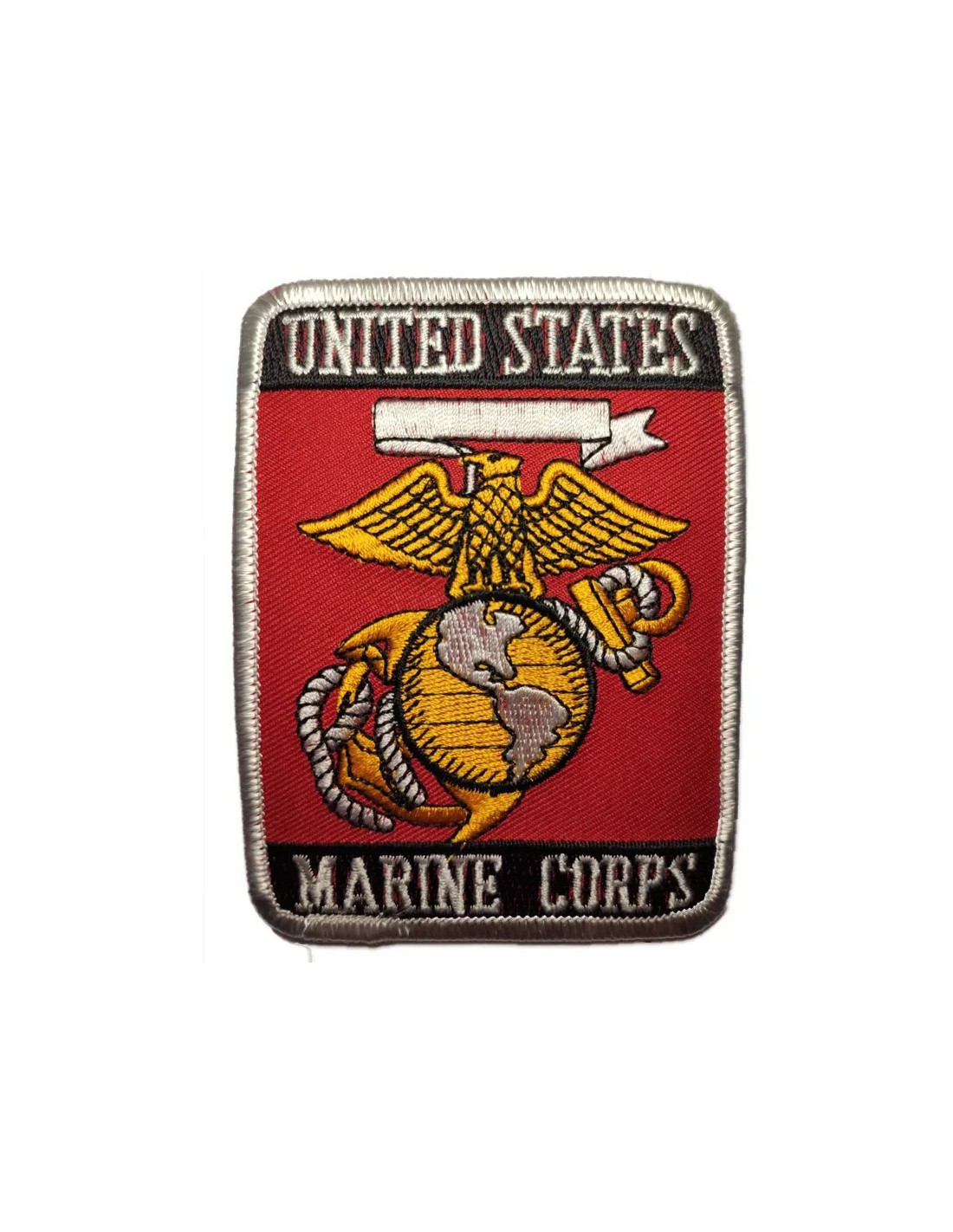 Parche bordado con escudo del Cuerpo de Marines