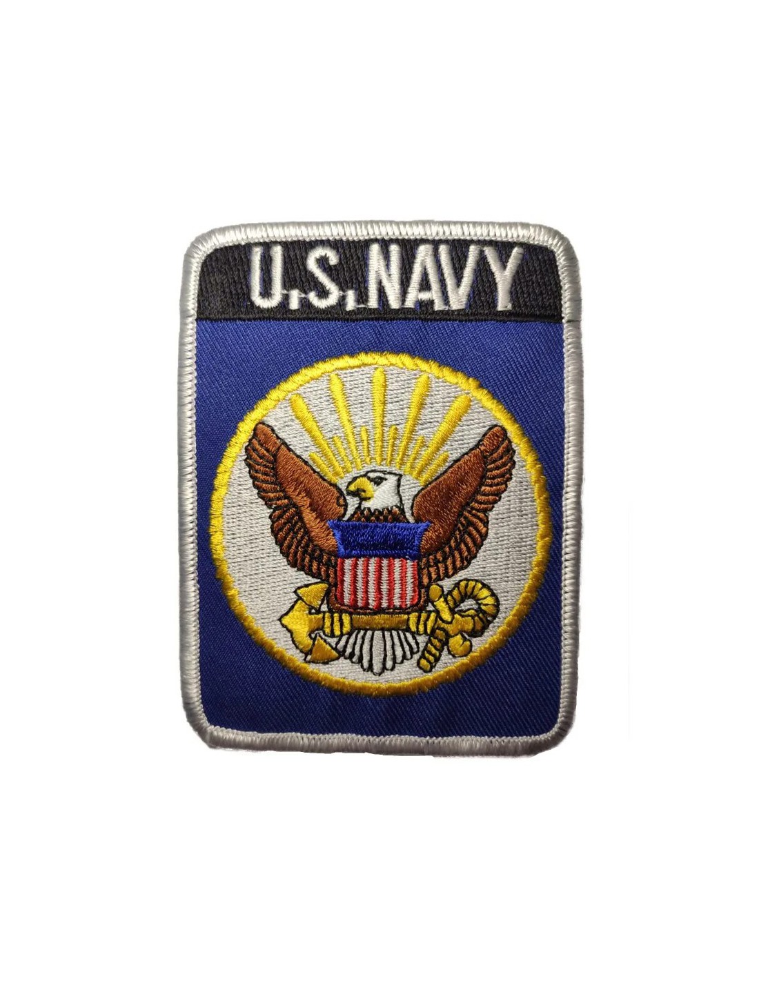 PARCHE CON ESCUDO DE LA MARINA DE ESTADOS UNIDOS