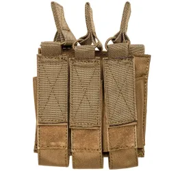 Porta Cargadores open top triple MP5/MP7/MP9 Tan - AirSoftYecla.es