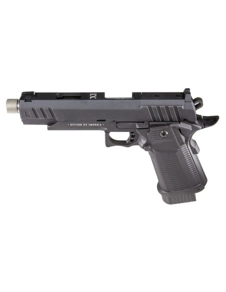pistola-co2-blow-back-ludus-xi-silver-secutor-vista-frontal