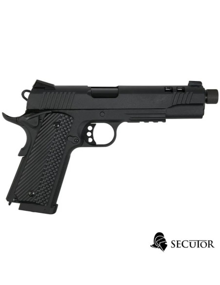 pistola-co2-rudis-x-acta-non-verba-black-secutor-detalle