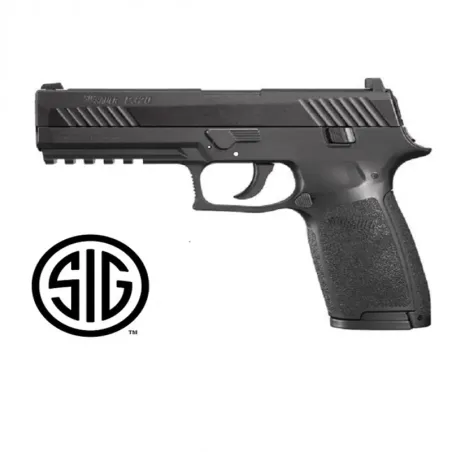 Pistola Sig Sauer P320 Black CO2 - 4,5 mm Balines / Bbs Aceros - Blowback