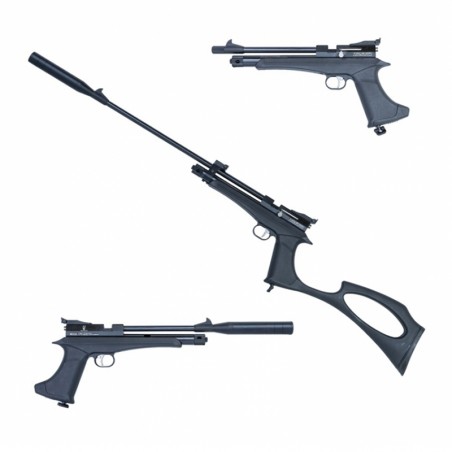 Kit Pistola y Carabina Artemis/Zasdar CP2 Co2 multi-tiro cal. 4,5 mm Balines