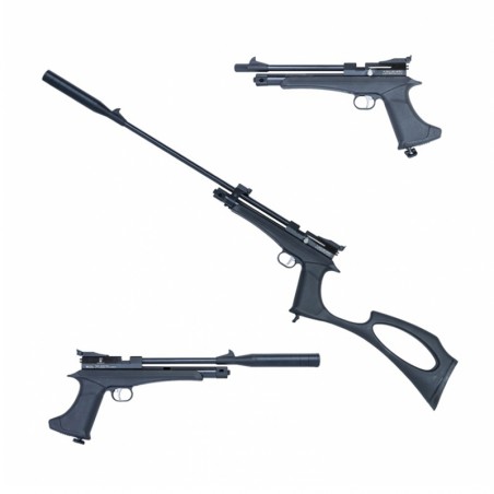 Kit Pistola y Carabina Artemis/Zasdar CP2 Co2 multi-tiro cal. 5,5 mm Balines