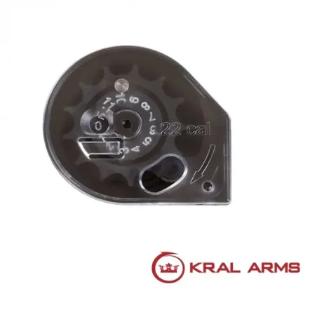 Cargador KRAL para Carabinas PCP cal. 5,5 mm