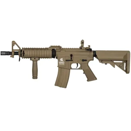 LANCER TACTICAL AEG LT-02C GEN2 MK18  TAN (Pack) - AirSoftYecla.es