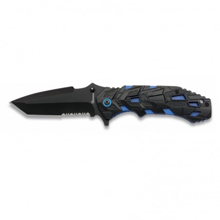 Couteau de poche Albainox noir / Bleu H : 10