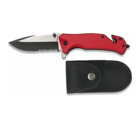 Navaja albainox roja sierra 8 - AirsoftYecla.es