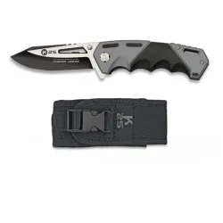 Navaja K25 FOS Negra / Gris Hoja: 9 cm - AirsoftYecla.es
