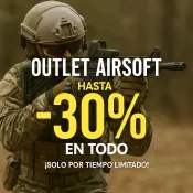 Outlet Airsoft con 30% Descuento | Airsoft Yecla