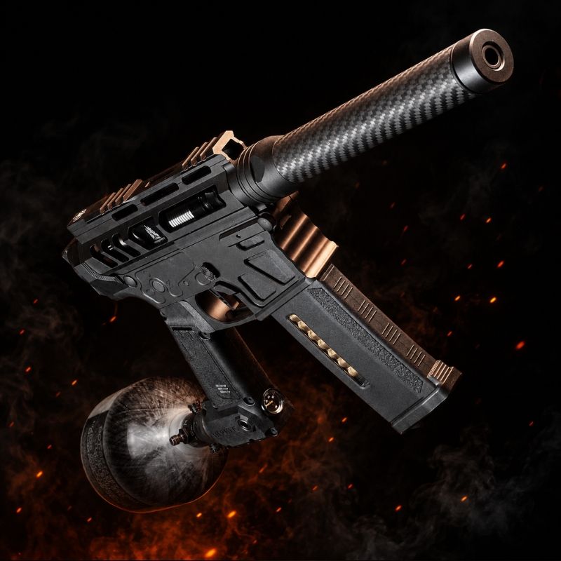 Heretic Labs Article II Black HPA airsoft