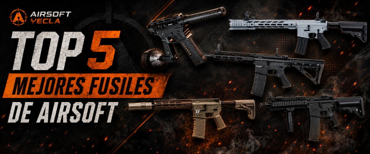 Mejores fusiles de airsoft