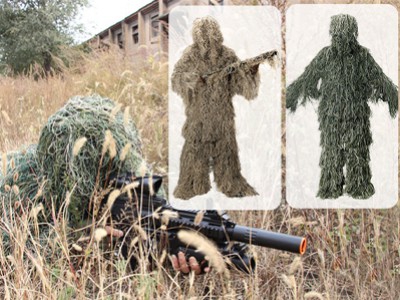 Como elaborar un Ghillie Suit