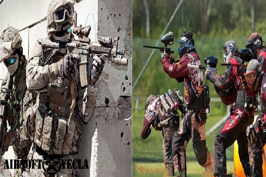 Diferencias entre Airsoft y Paintball